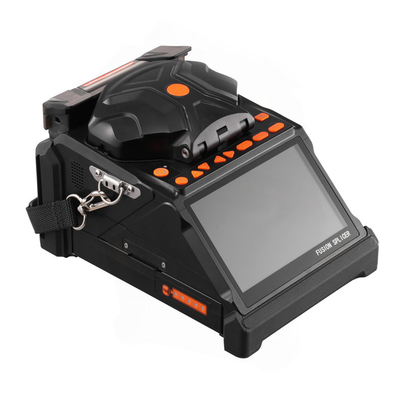 Fibre Fusion Optic Splicer 6 Moteurs Core and Clad Alignment 5 "LCD