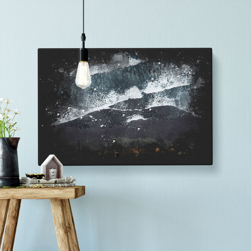 Coast Of Snaefellsnes In Iceland - Wrapped Canvas, 35cm H x 50cm W x 3cm D