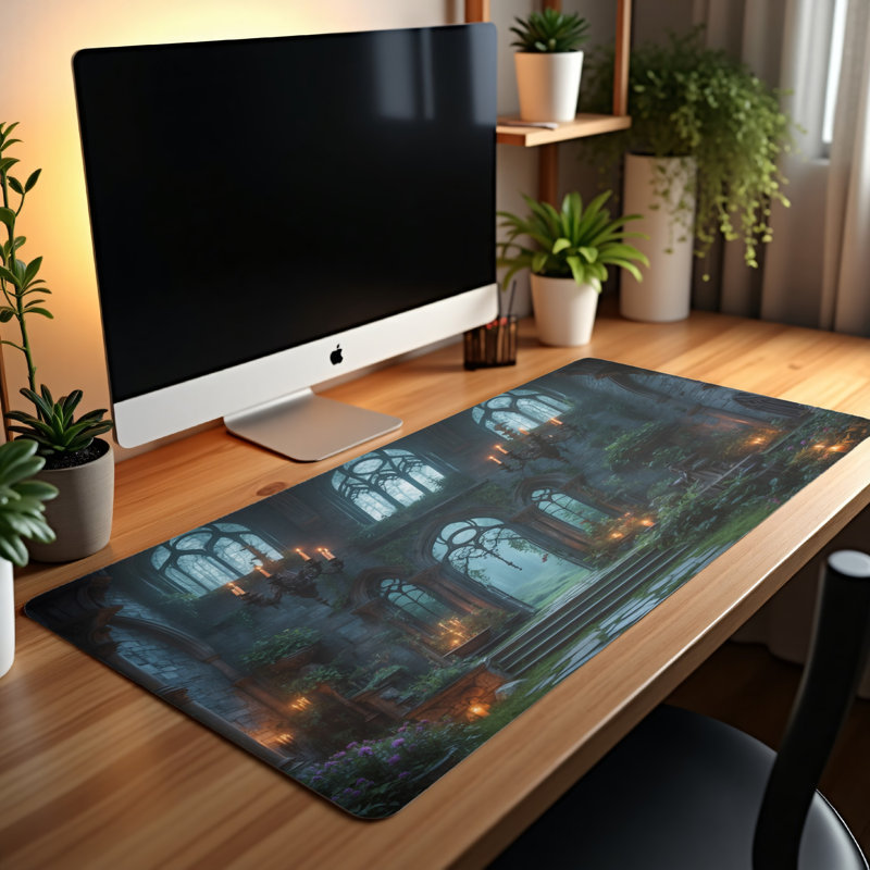 Polyester Desk Pad, 23.6x13.8