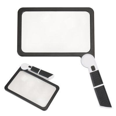 5X Magnifying Glass with Light, Handheld 48 LED Lighted Magnifier  for Reading