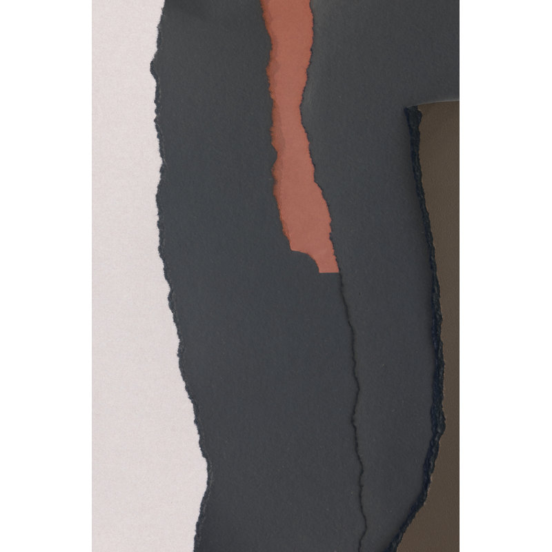"Papier déchiré 10" par Mareike, H 72 po x l 48 po