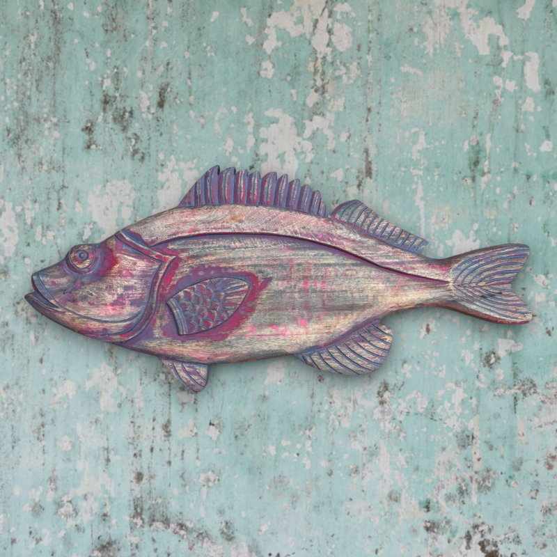 Snook poisson suspendu - rose patiné