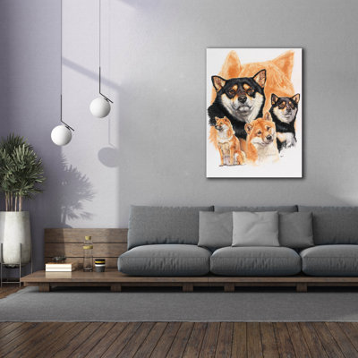 «Shiba Inv + Ghost» par Barbara Keith