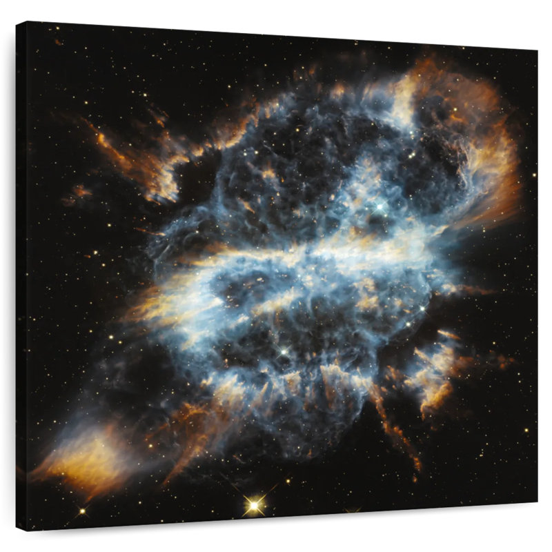 Oberle Spiral Planetary Nebula, 16" H x 16" W