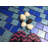 Landscape 2 in. x 2 in. Translucent Glass Plastic Face Mounted Brick Mosaic Designer Pool Tile