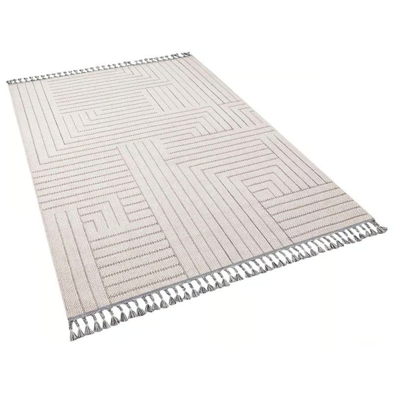 Tapis en coton Sueanne, Rectangle 6 pi 7 po x 9 pi 6 po