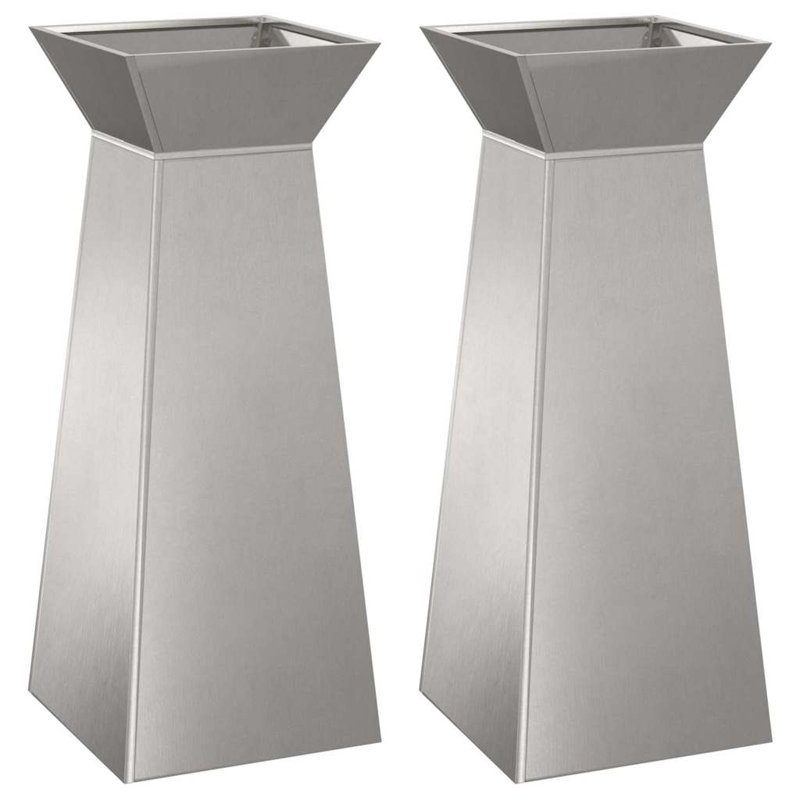 Pillar Planter Garden Outdoor Decor Modern Display Stand Terrace Holder, 100cmH x 40cmW x 40cmD