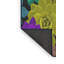 Tapis mauve/jaune/vert tissé à la machine-939810740