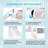 8000 BTUs Portable Air Conditioner - 4 - IN - 1 Cool/Dehumidify/Fan/Sleep Mode, 24H Timer, Remote & Window Kit for Home-114818537