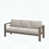 Coussin beige / structure kaki est en rupture de stock
