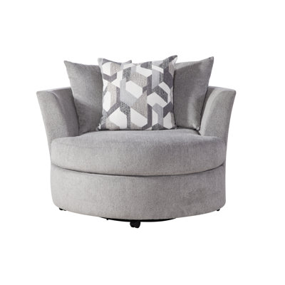 Apollo Gray Swivel Chair