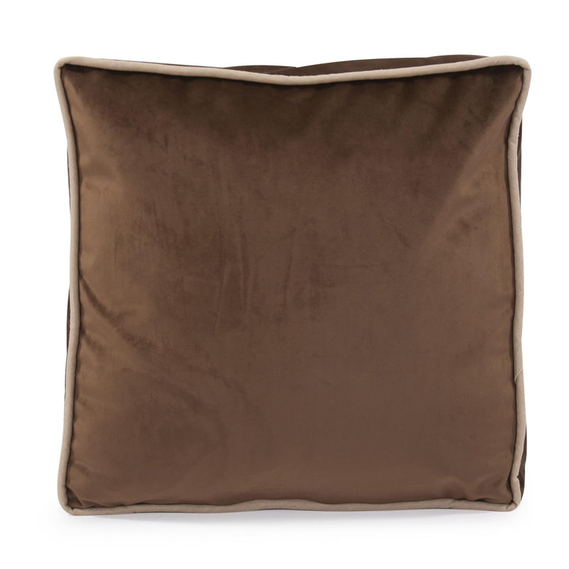 20 Gusseted Pillow  Bella Chocolate - Down Insert