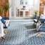 Tapis d'intérieur / extérieur à motif géométrique Gaitani Performance-554203555