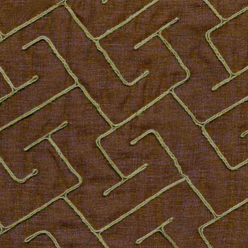 Wesco Funky Town Fabric, Coffee