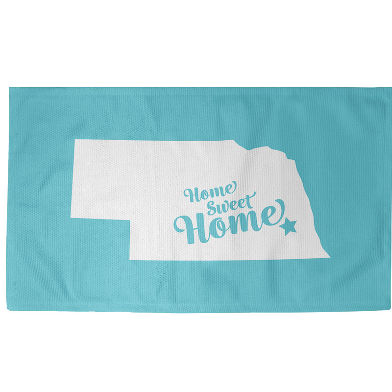 Tapis lincoln blue area home, Rectangle 3 pi x 5 pi