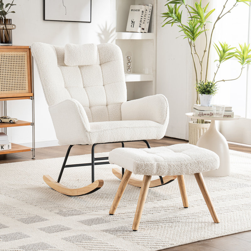 Fabric Rocking Chair