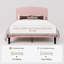 Lit plateforme tapissier Chic Teddy-1431438873-1431438869