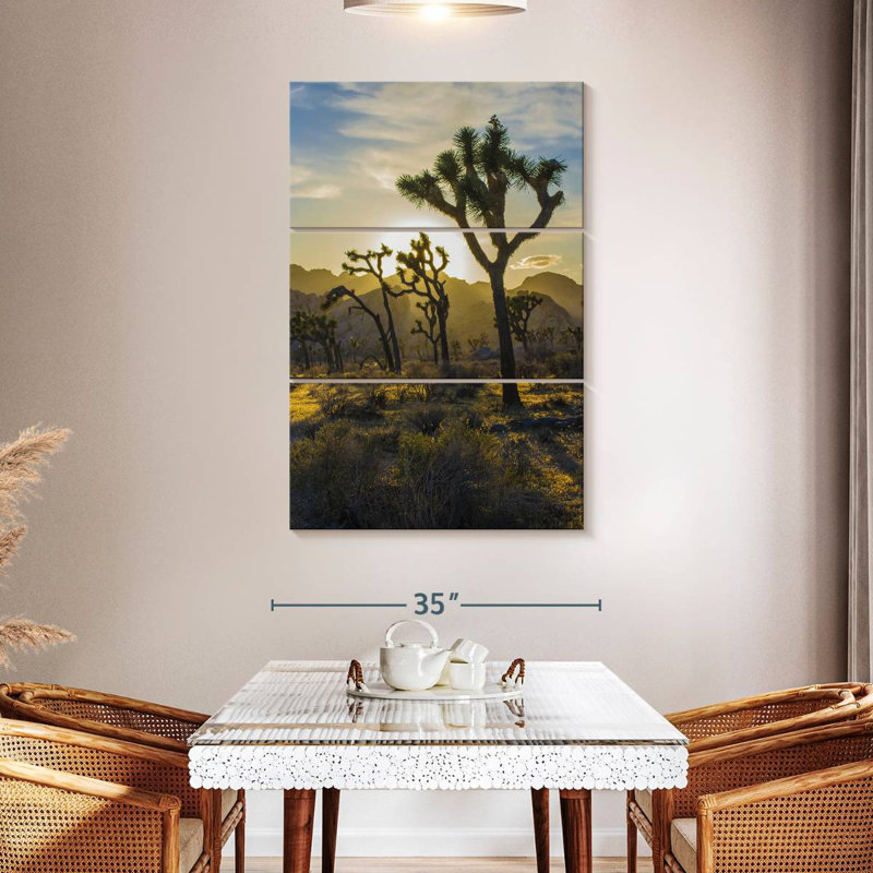 Harnek Joshua Tree Park Desert Field, H 50 po x l 32 po