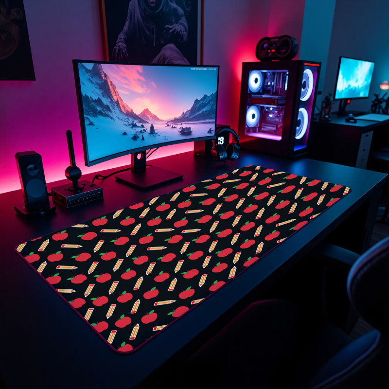Polyester Desk Pad, 23.6x13.8