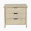 Armoire 3 tiroirs, mobilier américain, convenant à la chambre à coucher, au salon et au bureau