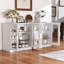 Armoire de rangement d'appoint en bois massif-288670907-288670906