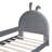 Olear Kids Upholstered Daybed with Rabbit Ear Shaped Headboard,-1502136835