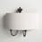 Bhushan 14'' W 1-Light Dimmable Armed Sconce-776399725