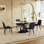Ensemble de table de salle à manger, table de salle à manger rectangulaire avec chaises pour la maison et le restaurant-1483720062