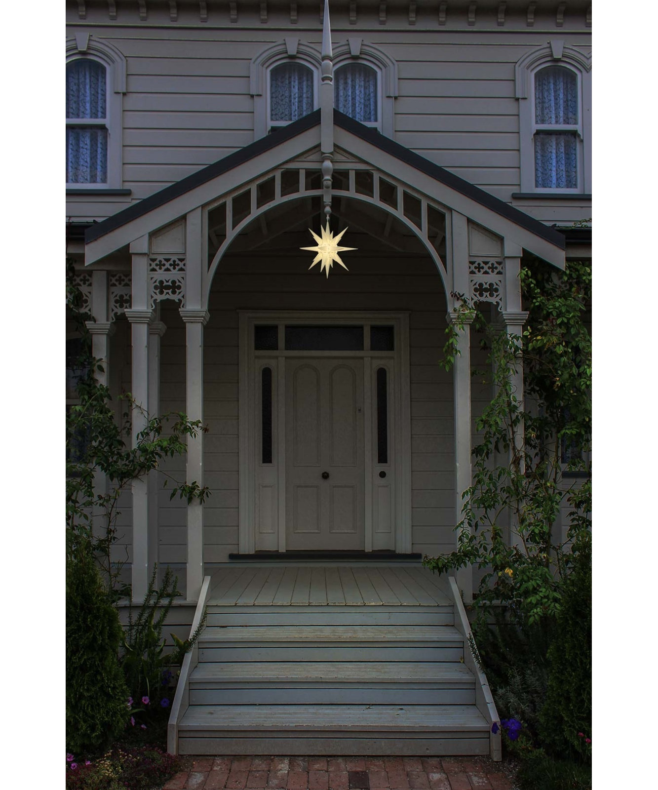 18" H LED Lighted Moravian Star