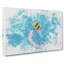 Skydiving Watercolour - Wrapped Canvas-56659816