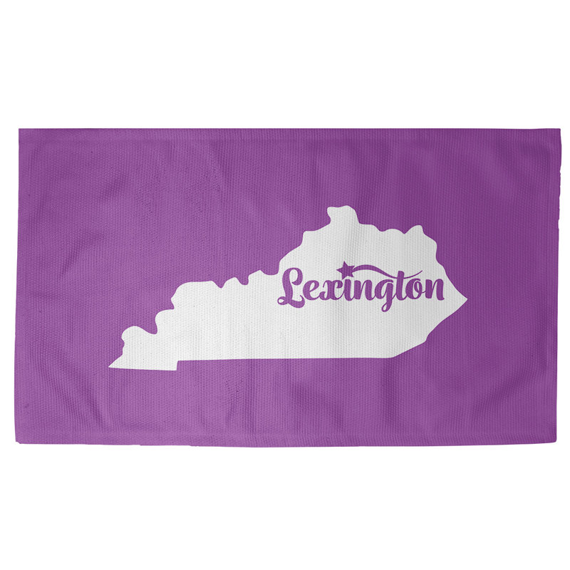 Tapis de zone mauve lexington kentucky, Rectangle 2 pi x 3 pi, Non