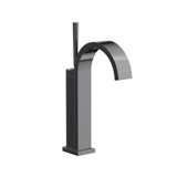 Secant Single Hole Bathroom Faucet with Drain Assembly