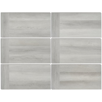 Chic Parquet 20 MIL 12 in. x 24 in. Click Lock Luxury Vinyl Tile