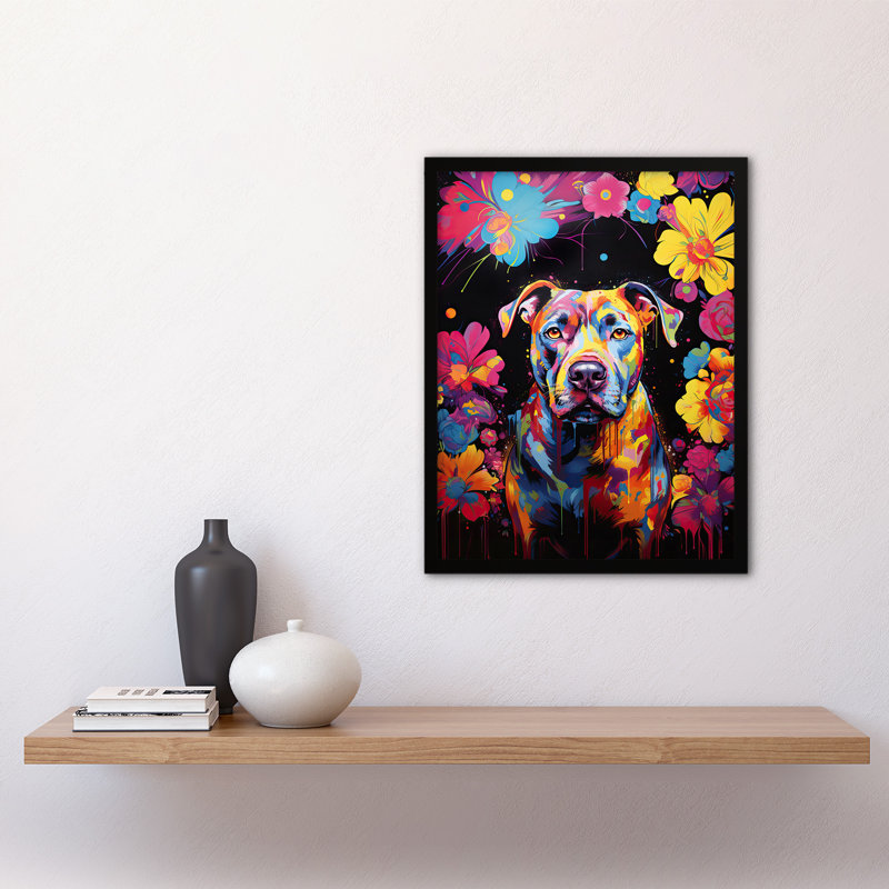 Staffordshire Bull Terrier Dog - Single Picture Frame Print