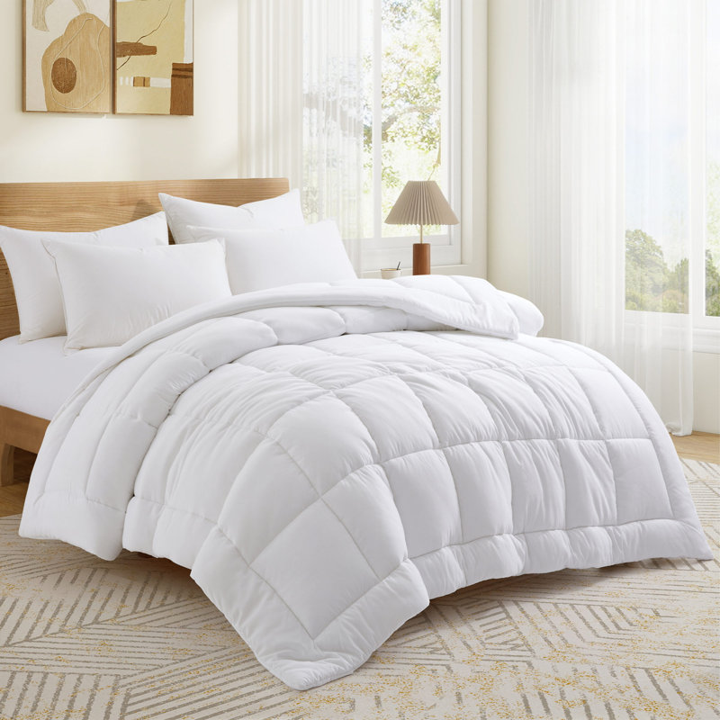 Édredon lourd en duvet synthétique - Sleep by Wayfair ™, Édredon pour grand lit en duvet synthétique, Heavyweight