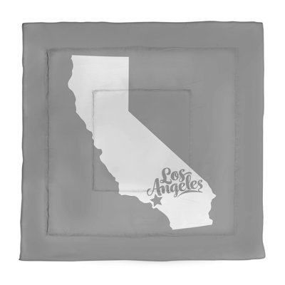 California Modern & Contemporary Polyester Percale Comforter