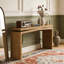 Console 65 pouces en placage de bois massif rustique-346338873
