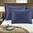 Reversible Navy Bedding Sets, Cotton Oversized Design, Comfortable Bedroom Addition