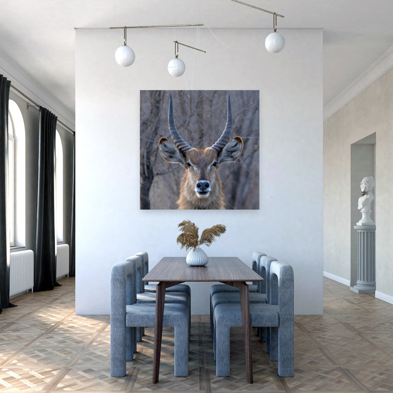 Art mural contemporain africain, 48" H x 48" W