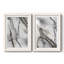 «Abstract Ink Fantasy I», impression encadrée abstraite sur toile 2 pièces-560720183-560720182