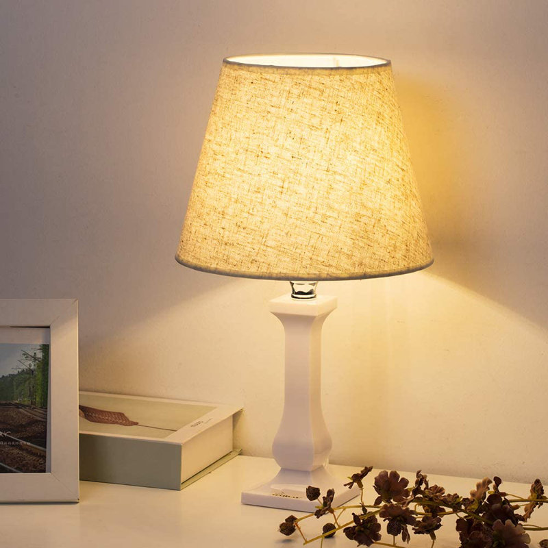 Acrylic Table Lamp, White