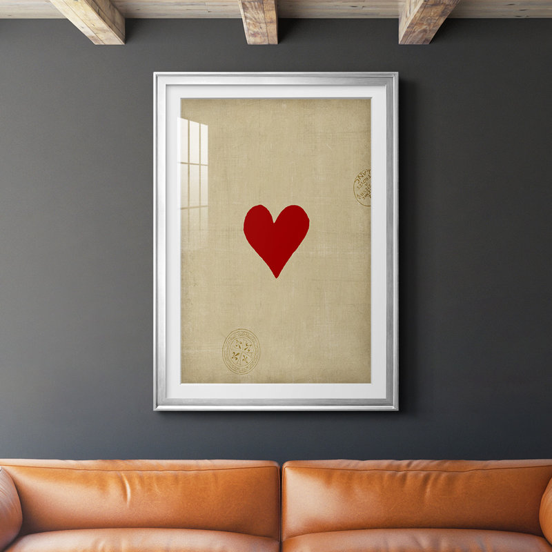 " Heart ", 42.5" H x 30.5" W, Silver