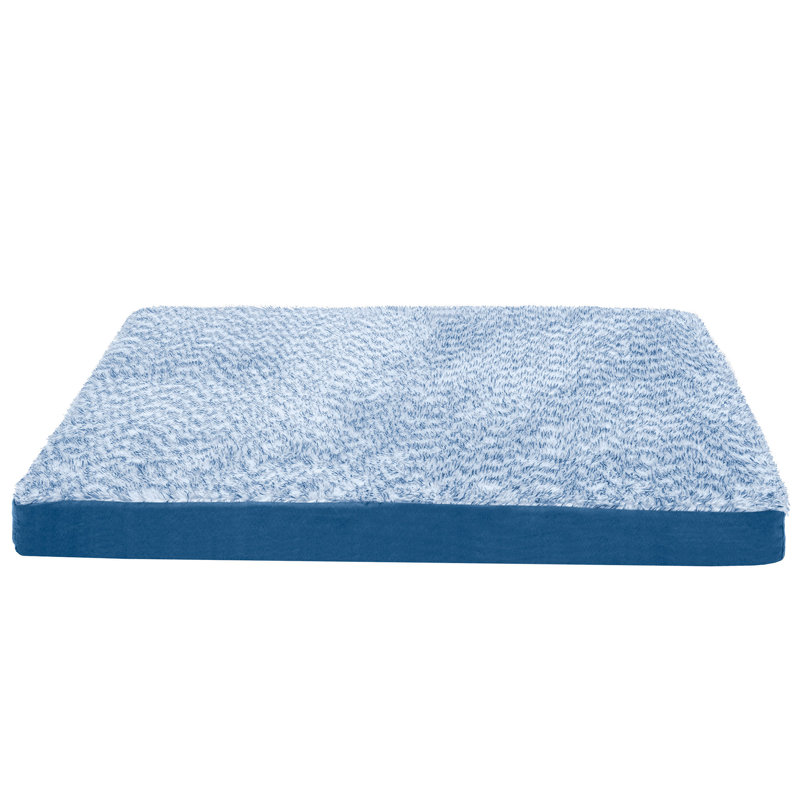 Large Marine Blue Orthopedic Foam Outdoor Dog Bed