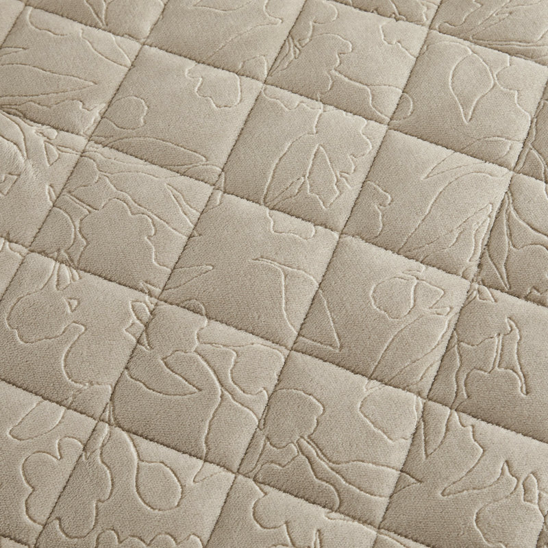 BCBG Maeve Embossed Plush Quilt Sets, Full/Queen