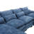 Modern Large Chenille Fabric U-Shape Sectional Sofa