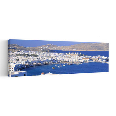Mykonos, Cyclades, Greece Serene Contemporary Architecture City Wall Art