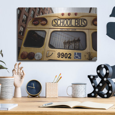 " NYC School Bus " by Nina Papiorek
