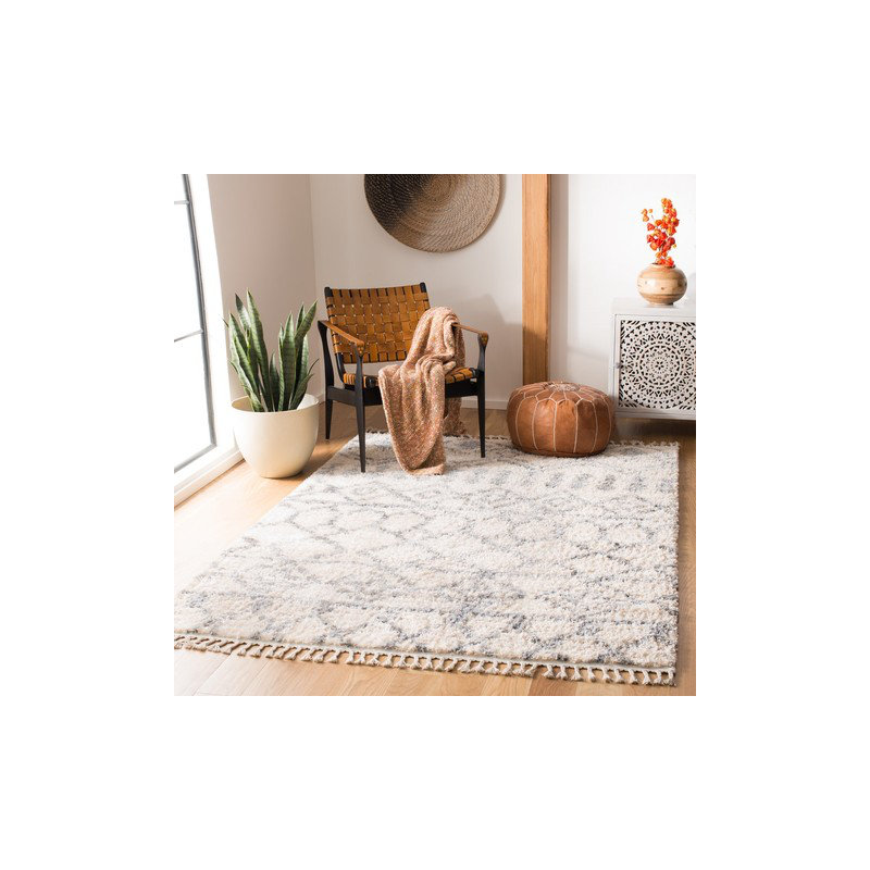 Barlow Geometric Hand Woven Area Rug, Rectangle 183 x 274 cm