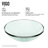 Giovanni Giovanni Round Glass Vessel Bathroom Sink with Faucet-99535948-99535954