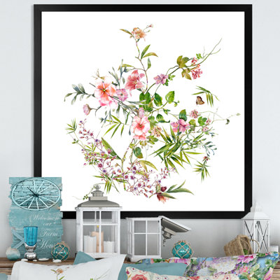 Elegant Botanical Summer Expression III - Peinture